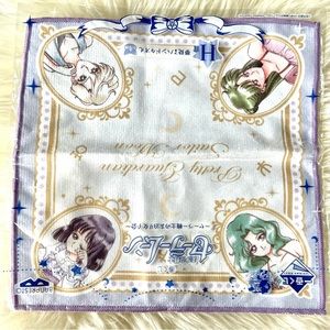 Sailor Moon Ichiban kuji Pajama Party Hand towel Sailor Saturn Sailor Uranus